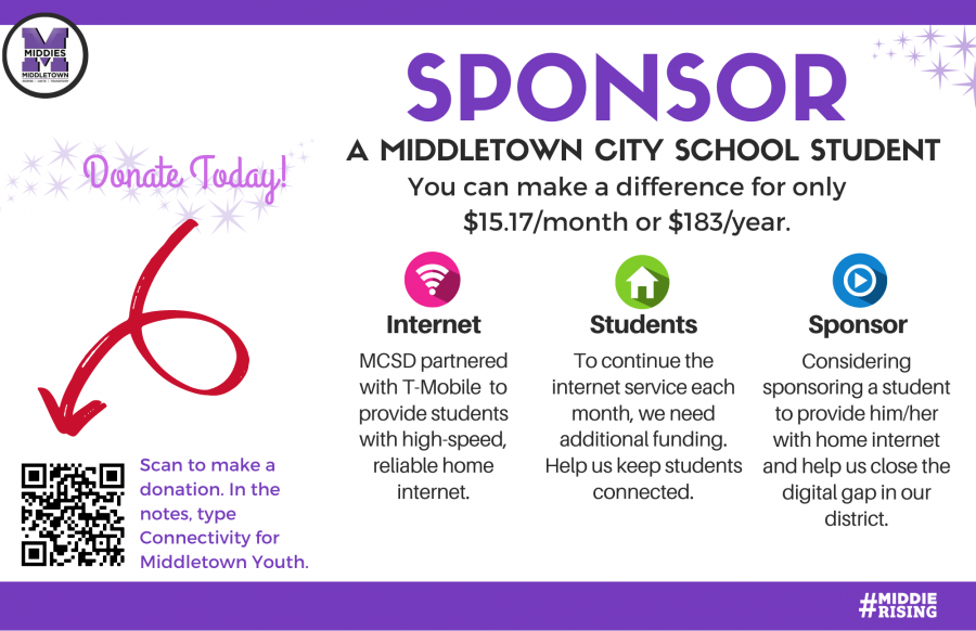 Donate for Connectivity for Middletown Youth